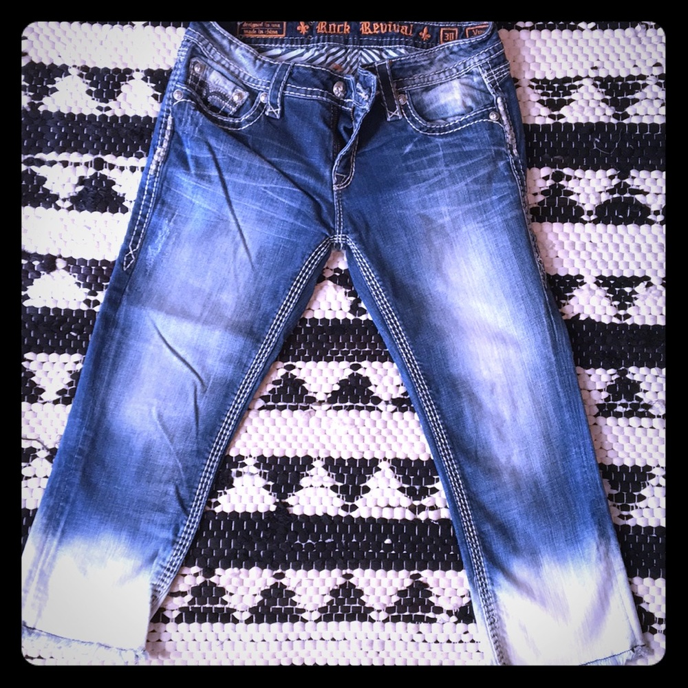 Rock Revival Capris